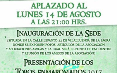 Inauguración sede Asociación Taurina «Toro Enmaromado Villaluenga»