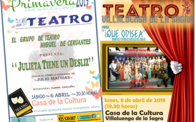 Teatro en Villaluenga 6 y 8 de abril