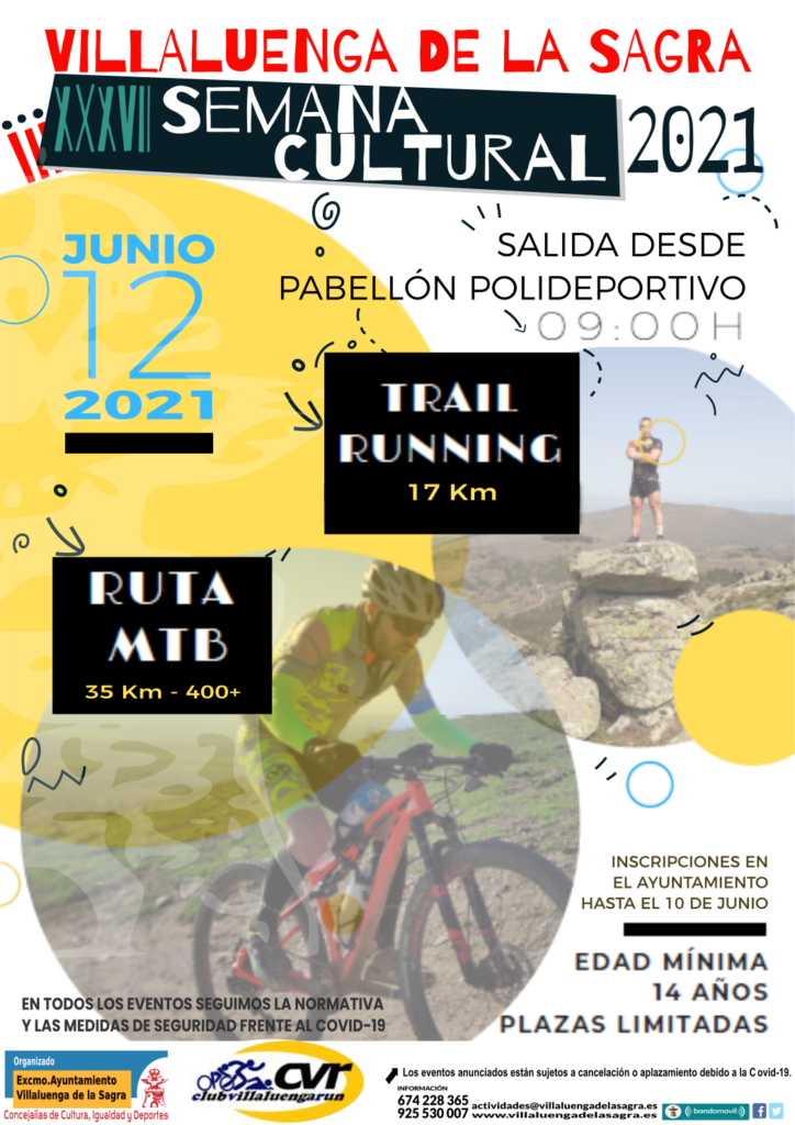 Xxxvii Semana Cultural Prueba Mtb Y Trail Ayto Villaluenga De La Sagra 